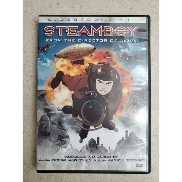 Steamboy Director's Cut Exclusive Illustration Postcard & InuYasha Vol 24 DVD's - Picture 2 of 7